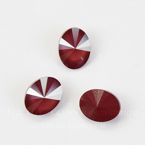 4122 Oval Rivoli Ювелирные стразы Сваровски Crystal Dark Red (8х6 мм)