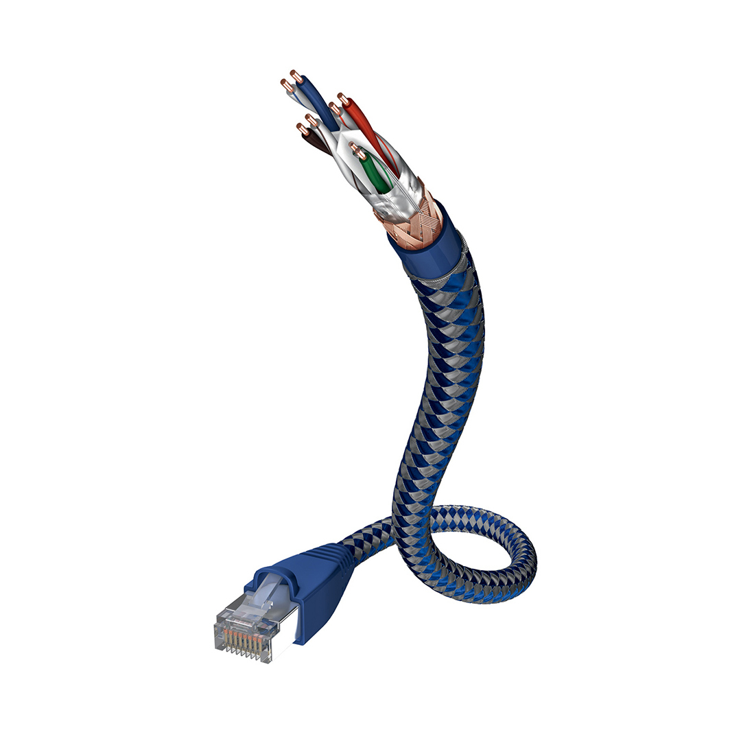 Inakustik Premium CAT6 Ethernet Cable, SF-UTP, AWG 23