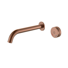 Boheme 158/2-CB Смеситель автоматический для раковины из стены на 2 отв. TECH Copper Brushed фото