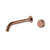Boheme 158/2-CB Смеситель автоматический для раковины из стены на 2 отв. TECH Copper Brushed