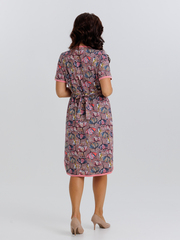 4728 Халат на пуговицах