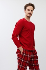 Пижама мужская со штанами ARUELLE BENSON | Красный