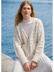 Описание по вязанию жакета спицами "Pelo"