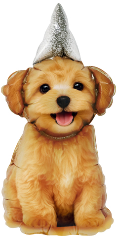 К Мини-фигура, Песик в колпачке, 17''/43 см, 5 шт.