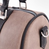 Сумка Саломея 217 македония тауп + черный