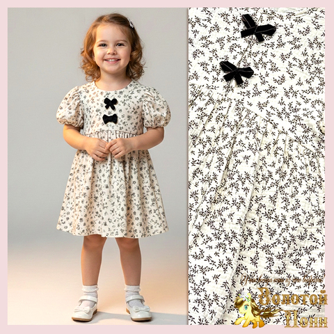 Платье хл/муслин д (3-6) 260210-Y1048