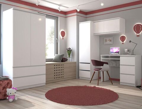 Детская Челси №2 Белый / Белый глянец холодный