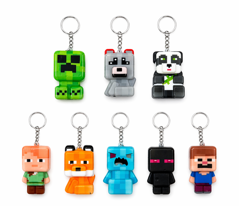 Брелок Мягкий Мой Мир, в уп 12 шт цена за шт.