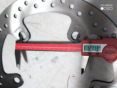 Диск тормозной передний на Harley Davidson Pan America / Road Glide / Street Glide / silver