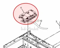 Xerox Laser scanner unit original 062N00308