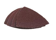 Насадка для МФИ ПРАКТИКА шлиф.листы, дельта, VELCRO БЕЗ отверстий 80 мм, P40, 80, 120, 240 (240-423)