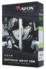 Видеокарта AFOX NVIDIA GeForce G210, 1Гб GDDR3, 64 бита, LP, Retail, PCIe2.0, пассивная, 2-SLOT, 30Вт, VGA, HDMI, DVI (AF210-1024D3L5-V2)
