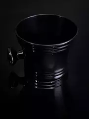 Чаша для бритья Yaqi круглая Черная