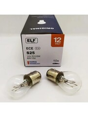 Лампы ELF P21/5W 21/5W 12V BAY15d (1 уп. 10 шт)