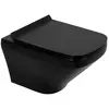 BelBagno BB3201SC-MB Сиденье дюропласт, soft close, металлическое крепление, черное матовое