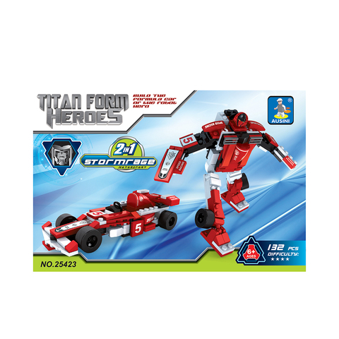 Игровой конструктор Ausini 25423 КАПИТАН (132 детали в наборе)
