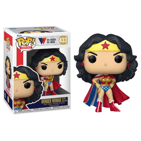 Funko POP! DC. Wonder Woman 80: Wonder Woman Classic with Cape (433)