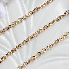 Цепочка 5*4 мм, позолота, 50 см, А058