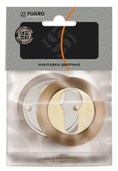 Накладка под цилиндр ET.R.RM54 (ET RM) AB/GP-7 бронза/золото