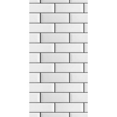 Панель ПВХ фотопечать White Brick 8237 2700х250мм