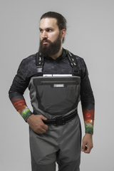 Летние вейдерсы забродные для Off-Road, рыбалки  Remington Fishing Rivers Black/Grey на remingtonn.ru