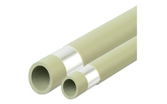 Трубы полипропиленовые d50*8.3мм ппр (PPR) 25бар армированные алюминием