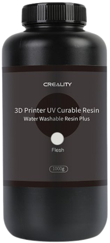 Фотополимер Creality Water Washable LCD UV Resin, Белый, 1 л.