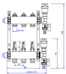 Valtec VTc.589.EMNX.0603 коллектор 1