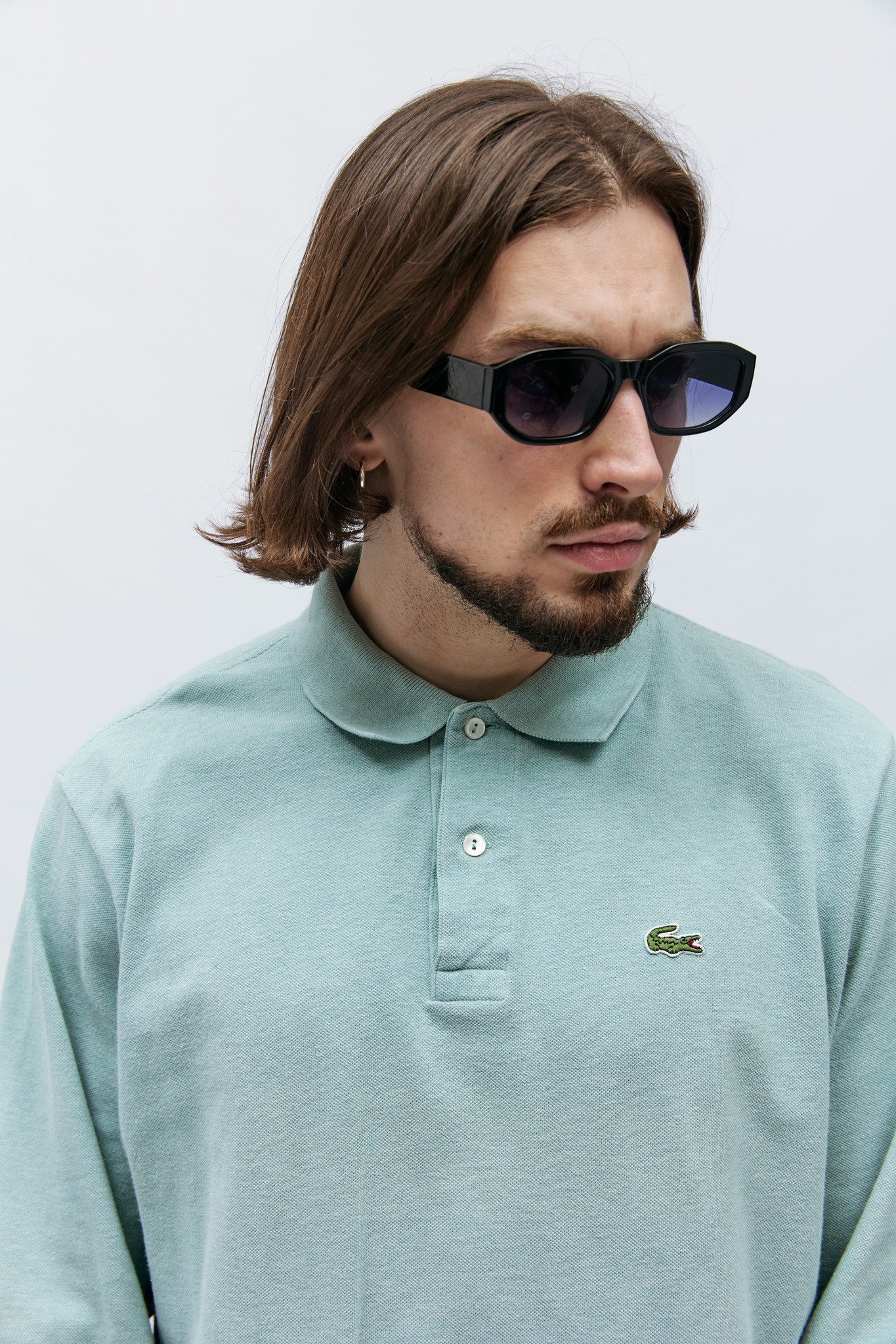 Лонгслив-поло Lacoste
