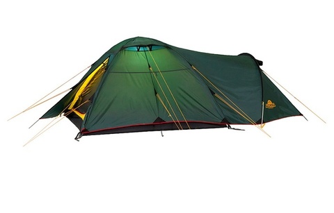 Картинка палатка туристическая Alexika TOWER 3 green, 420x190x115  - 5