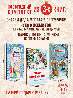 Комплект из 3-х книг: Увлекательный Новый год с Дедом Морозом