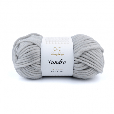 Пряжа Infinity Tundra 1032 светло-серый