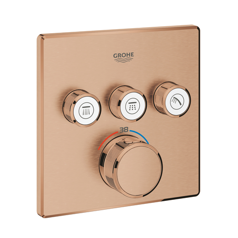 Термостат для душа встраиваемый на 3 потребителя Grohe Grohtherm SmartControl 29126DL0