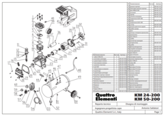 Коленвал QUATTRO ELEMENTI КМ 24/50-200 (248-467-022)