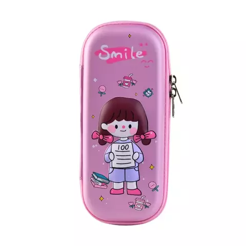 Penal \ Пенал \ Pencil bag Smile pink