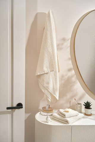 Набор полотенец 3шт Luxberry Fitness молочный