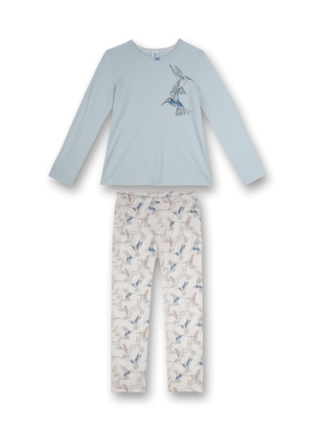 Пижама с длинным рукавом для девочки Sanetta 245215 5675