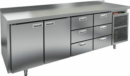 СТОЛ С МОРОЗ.ШКАФОМ HICOLD GN1133/BT