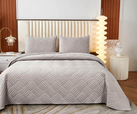 Покрывало 160x220 Sofi De MarkO Армандо светло-серое