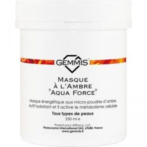 GEMMIS Янтарная маска Аква Форс, 250 мл | Masque à L'Ambre "Aqua Force"