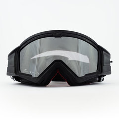 Очки кроссовые ARIETE MUDMAX GOGGLES, черный, зеркальная серебристая линза 14940-NSG