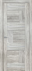 Дверь PSL-12 / Цвет Сан-ремо серый / Двери PROFILO PORTE