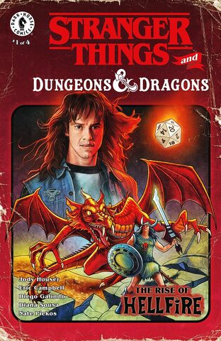 Stranger Things And Dungeons & Dragons The Rise Of Hellfire #1 (Cover B)