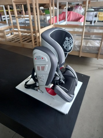 Автокресло Siger Индиго Isofix - серый