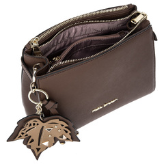 1217 FD саффиано коричневый  (сумка женская)