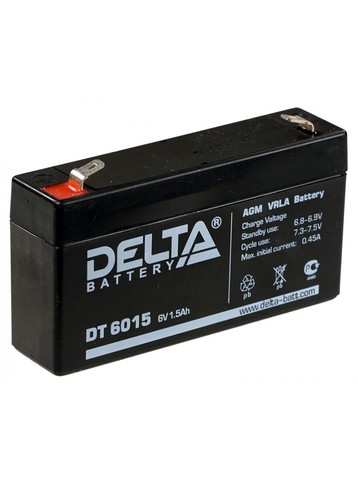 Аккумуляторная батарея Delta DT 6015