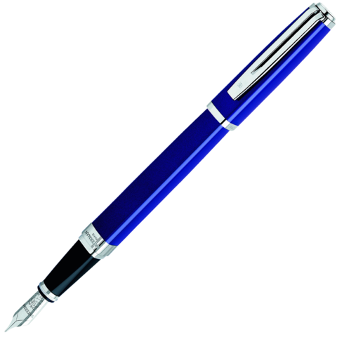 Ручка перьевая Waterman Exception Blue ST Slim, F (S0637090)