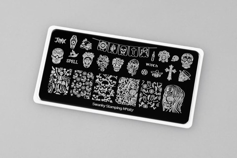 Пластина Swanky Stamping 087