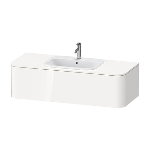 Duravit Happy D.2 Plus Тумба подвесная  354x1300x550мм 1 ящик, цвет: белый глянцевый HP4952M2222