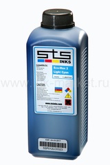 Чернила STS Low-Solvent, светло-голубые (Light Cyan), 1000 мл